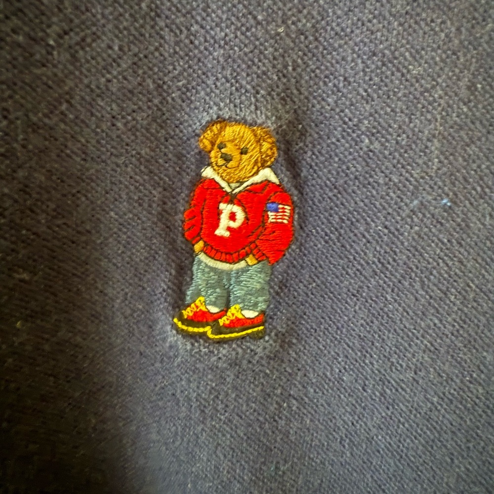 Polo by Ralph Lauren Dark Blue Polo Shirt - Picture 5 of 9